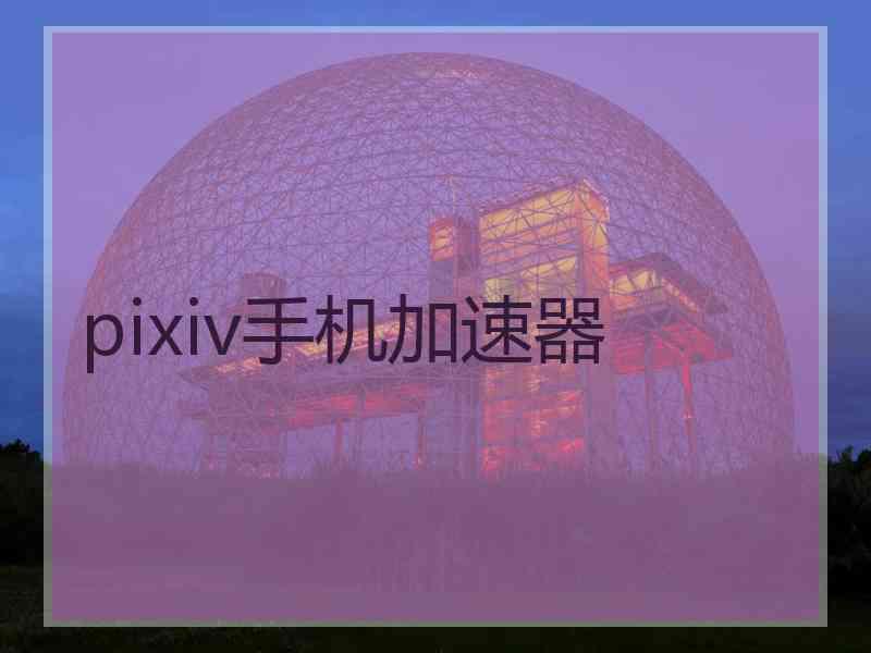 pixiv手机加速器