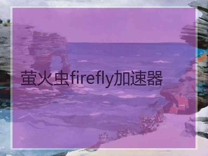 萤火虫firefly加速器